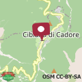 Map Baita Olimpica, Rifugio Vicino a Cortina