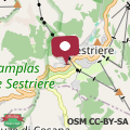 Mappa Baita Plagnol Sestriere Ski Slopes