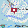Map Balastro Design Rooms - Venice City Center