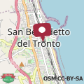 Map San Benedetto del Tronto Balilla Centro private Room&Apartments Mansarda 7