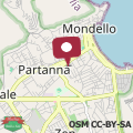 Mapa Bamboo Guest House Mondello