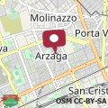 Mapa Bande Nere-San Siro Attico con Terrazzo