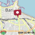 Map Bari Centrale Railway Station Apartment