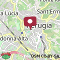 Mapa Be My Guest Perugia