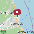 Map Beach Apartment Cannobio