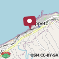 Map Beach Front Apartment In Trappeto