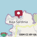 Map Beach Home Baja Sardinia