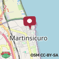 Mappa Beautiful Apartment In Martinsicuro With Wifi