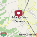 Map Awesome Apartment In Monte San Savino With Wifi