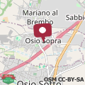 Mappa B&B Luna - Osio Sopra