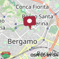 Mappa BED and BIKE - BERGAMO Pignolo 53