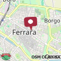 Mappa Bed & Bike Ferrara