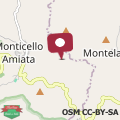 Map Bed and Breakfast Le Pianore