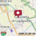 Map Bed and Breakfast Locanda Lugagnano