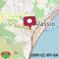 Map Bed & Breakfast My Home - Alassio