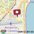 Mappa Bed and fly Aeroporto Catania reception h24