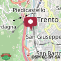 Mapa Bed & go Trento