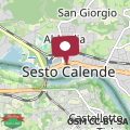 Map Bellissimo appartamento in centro a Sesto Calende