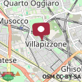 Mapa Bellissimo appartamento zona 8 Milano