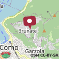 Map Bello Lake Como Brunate