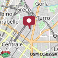 Mapa Beltrade Studio - vicino alla Stazione Centrale
