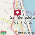 Map Belvedere di San Benedetto del Tronto affittacamere senza colazione