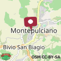 Mappa Belvedere in Montepulciano