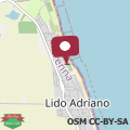 Map Belvedere Lido Adriano