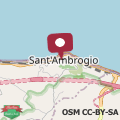 Mapa Belvedere Sant'Ambrogio