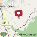 Mapa Belvedere Valenza