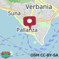 Map Apartment in Pallanza near Lake Maggiore, cleaning included