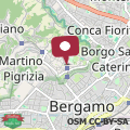 Map Bergamo Alta - Funicolare Apartment