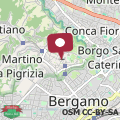 Mapa Bergamo Alta Guest House