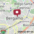 Karte Bergamo Center - 5 min from Station