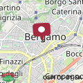 Mapa Bergamo Center Rooms