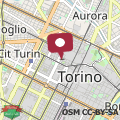 Map Comfortable Suite in the center of Turin