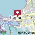 Mappa Between the Center and the Station - Trapani Apartment