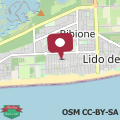 Map Bibione apartment with private entrance
