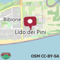 Mappa Bibione villa with garden and BBQ
