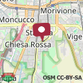 Map Big apartment close to Bocconi / Humanitas / IEO