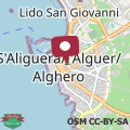 Map Bilo Asfodelo Alghero Centro - Happy Rentals