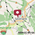 Mapa Bilocale 5 posti letto Colle Sestriere