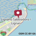 Map Bilocale centrale a Lignano Sabbiadoro