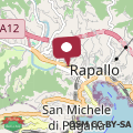 Map Bilocale centrale Rapallo