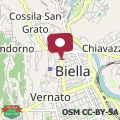 Mappa Bilocale centro Biella