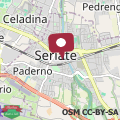 Mappa Bilocale Chic, 10 min Aeroporto Milano-Bergamo, BOX AUTO e ARIA CONDIZIONATA