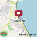 Mappa Bilocale fronte mare a Marcelli – M030