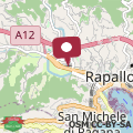 Mappa Bilocale Golf Rapallo con Terrazzino