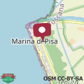 Mapa bilocale Marina di Pisa