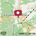 Mappa Bilocale relax in Cesana